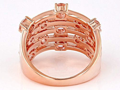 Bella Luce® Esotica™ 2.15ctw Morganite Simulant Eterno™ Rose Ring - Size 8
