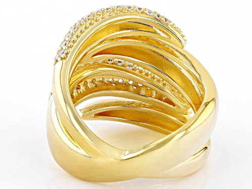 Bella Luce® Italia 0.95ctw White Diamond Simulant Eterno™ Yellow Ring(0.57ctw DEW) - Size 8