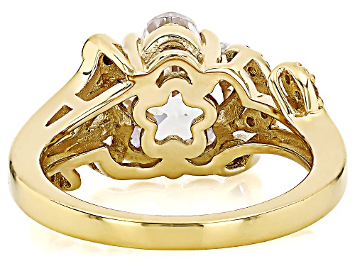 Bella Luce® 6.13ctw White Diamond Simulant Eterno™ Yellow Clover Ring (3.71ctw DEW) - Size 8