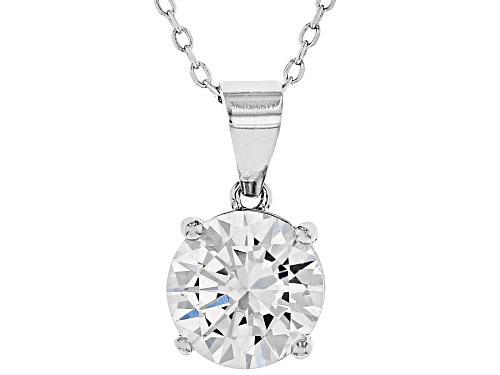 Bella Luce® 7.14ctw White Diamond Simulant Rhodium Over Sterling Silver Jewelry Set(4.32ctw DEW)