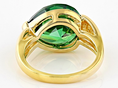 Bella Luce® 7.65ctw Emerald Simulant Eterno™ Yellow Ring - Size 7