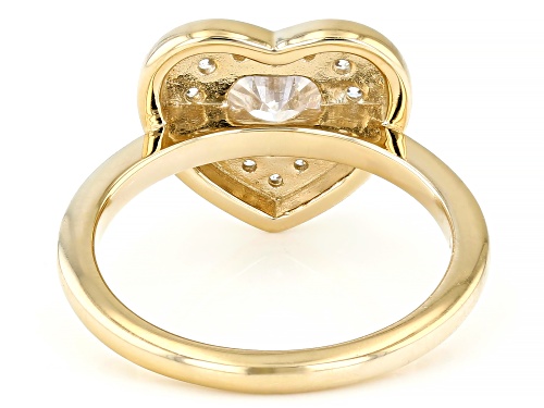 Bella Luce® 1.63ctw White Diamond Simulant Eterno™ Yellow Heart Ring(0.98ctw DEW) - Size 8