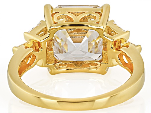 Bella Luce® 11.99ctw White Diamond Simulant Eterno™ Yellow Asshcer Cut Ring(7.26ctw DEW) - Size 10