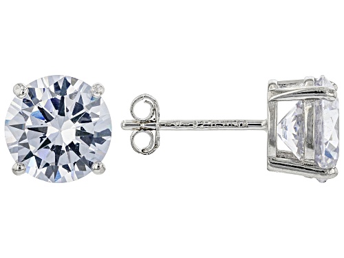 Bella Luce® White Diamond Simulants Rhodium Over Silver Earrings & Bracelet Set. (6.38ctw DEW)