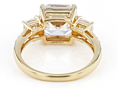 Bella Luce ® 7.49ctw Eterno™ Yellow Asscher Cut Ring (4.72ctw DEW) - Size 11