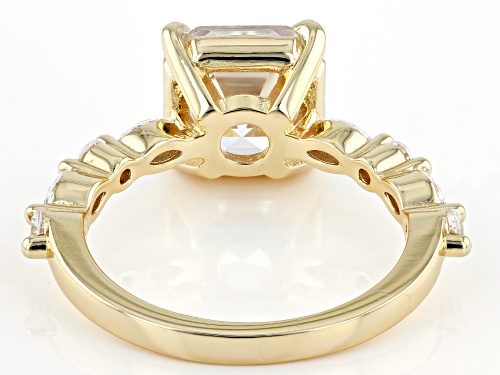 Bella Luce® 5.83ctw White Diamond Simulant Eterno™ Yellow Asscher Cut Ring(3.53ctw DEW) - Size 11