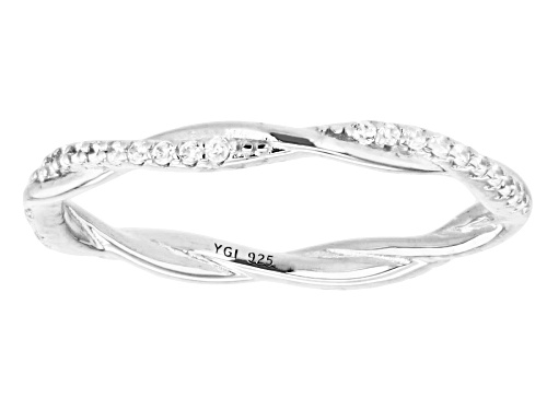 Bella Luce® 1.08ctw White Diamond Simulant Rhodium Over Silver And Eterno™ Yellow And Rose Ring Set - Size 6