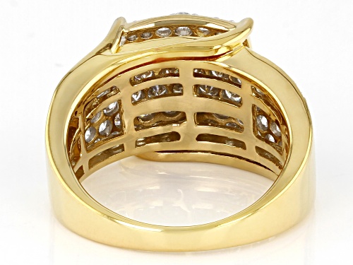Bella Luce® 4.00ctw White Diamond Simulant Eterno™ Yellow Ring(2.42ctw DEW) - Size 6
