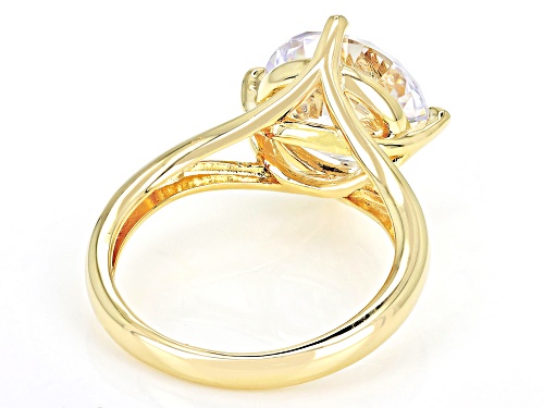 Bella Luce® 7.76ctw White Diamond Simulant Eterno™ Yellow Ring (4.91ctw DEW) - Size 10