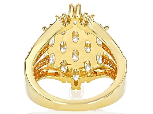 Bella Luce® 5.54ctw White Diamond Simulant Eterno™ Yellow Ring (3.35ctw DEW) - Size 6