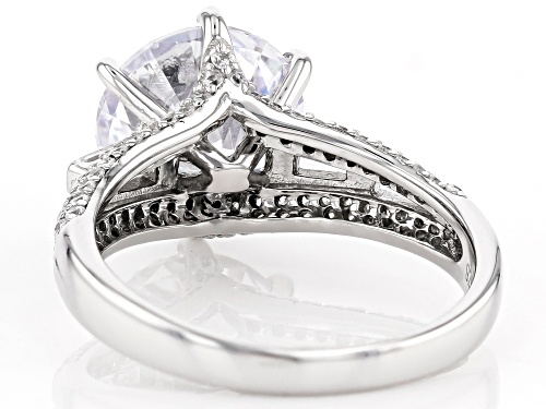 Bella Luce ® 8.35ctw Rhodium Over Sterling Silver Ring (4.74ctw DEW) - Size 8