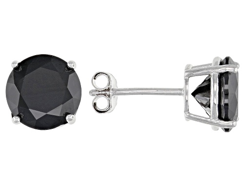 Bella Luce® 27.68ctw Multi Gem and Diamond Simulants Rhodium Over Silver Stud Earrings Set of 4