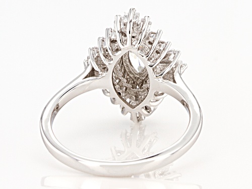 Bella Luce ® 1.99ctw Rhodium Over Sterling Silver Ring (1.21ctw DEW) - Size 8