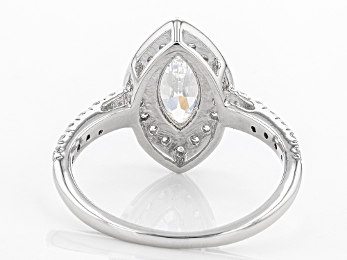 Bella Luce ® 2.29ctw Rhodium Over Sterling Silver Ring (1.31ctw DEW) - Size 10