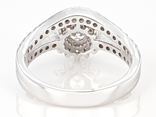 Bella Luce ® 1.68ctw Rhodium Over Sterling Silver Ring (0.85ctw DEW) - Size 7