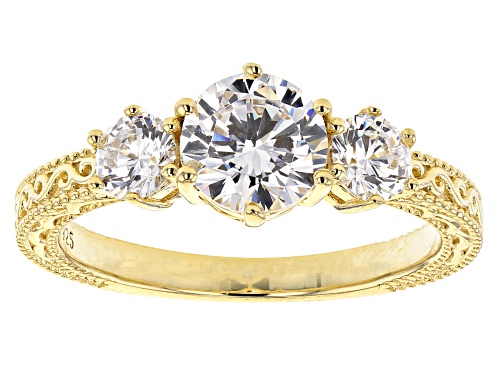 Bella Luce ® 2.86ctw Eterno™ Yellow Ring With Band (1.59ctw DEW) - Size 8