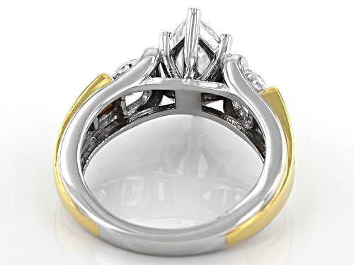 Bella Luce ® 4.55ctw Rhodium Over Sterling Silver And Eterno™ Yellow Ring (2.76ctw DEW) - Size 11
