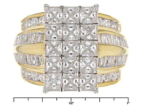 Bella Luce ® 8.29ctw Diamond Simulant Eterno ™ Yellow Ring (4.79ctw Dew) - Size 12
