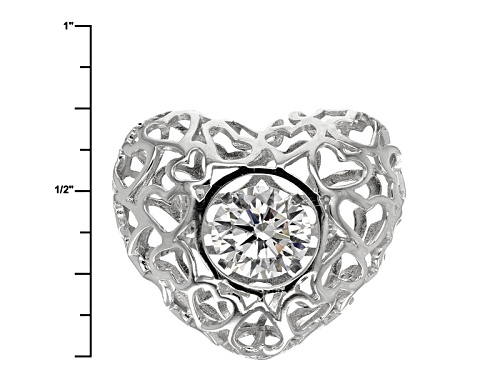 Bella Luce ® 2.61ctw Rhodium Over Sterling Silver 