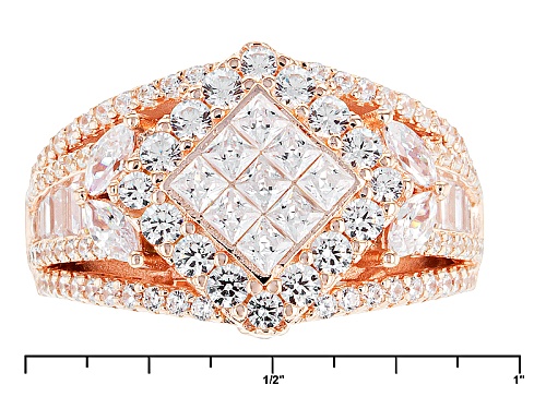 Bella Luce ® 3.28ctw Diamond Simulant Eterno ™ Rose Ring (2.08ctw Dew) - Size 8