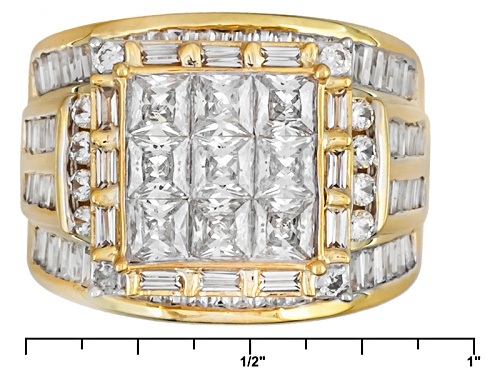 Bella Luce ® 6.47ctw Diamond Simulant Eterno ™ Yellow Ring (5.79ctw Dew) - Size 5