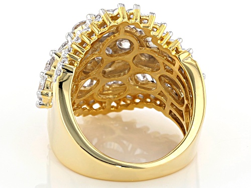Bella Luce ® 6.77ctw Diamond Simulant Eterno ™ Yellow Ring (4.71ctw Dew) - Size 5