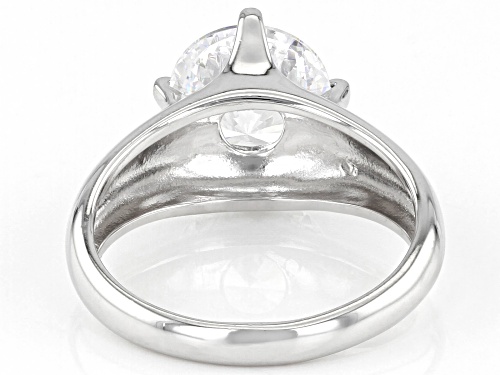 Bella Luce® Dillenium 4.59ct Round Rhodium Over Sterling Silver Ring - Size 5