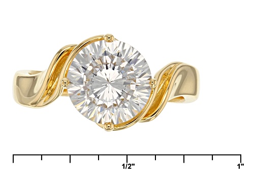 Bella Luce® Dillenium Cut 4.59ct Diamond Simulant Eterno ™ Yellow Ring (2.75ct Dew) - Size 10