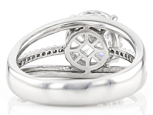Bella Luce ® 4.75ctw Dillenium Rhodium Over Sterling Silver Ring (2.84ctw DEW) - Size 12
