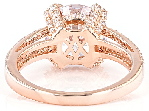 Bella Luce® 6.78ctw Dillenium Cut White Diamond Simulant Eterno™ Rose Ring - Size 11