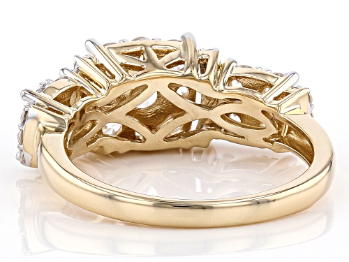Bella Luce ® 3.00ctw 10k Yellow Gold Ring (1.27ctw DEW) - Size 11