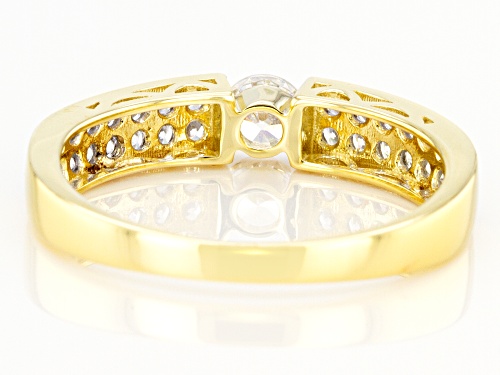 Bella Luce ® 1.26ctw 10k Yellow Gold Ring (0.67ctw DEW) - Size 8