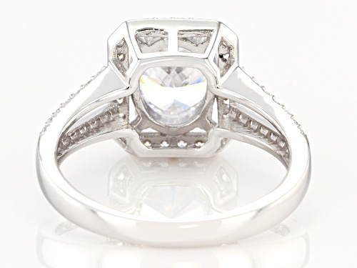 Bella Luce ® 3.20ctw 10k White Gold Ring - Size 7