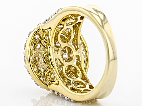 Bella Luce ® 6.40ctw White Diamond Simulant Eterno ™ Yellow Ring (3.80ctw Dew) - Size 11