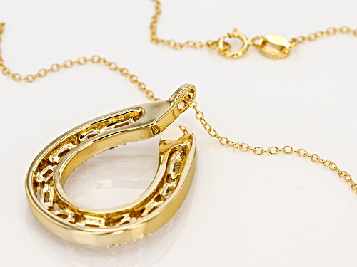 Bella Luce ® 2.99CTW White Diamond Simulant Eterno ™ Yellow Pendant With Chain