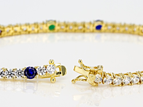 Bella Luce ® 11.55CTW Multicolor Gemstone Simulants Eterno ™ Yellow Bracelet - Size 7.25