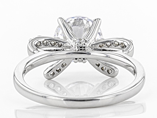 Bella Luce ® 3.64ctw Rhodium Over Sterling Silver Ring (2.18ctw DEW) - Size 10