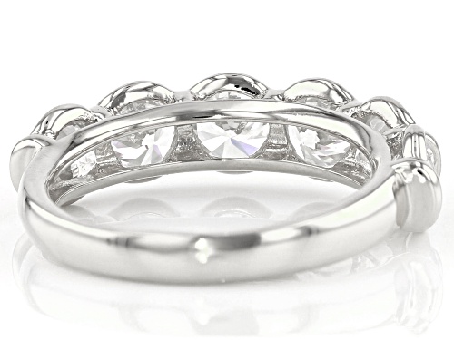 Bella Luce ® 5.10ctw Rhodium Over Sterling Silver Ring (2.76ctw DEW) - Size 7