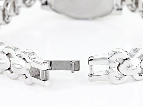 Bella Luce® Ladies Round Diamond Simulant 6.08ctw Sterling White Watch