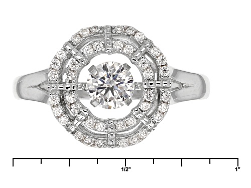 Bella Luce ® 1.11ctw Rhodium Over Sterling Silver 