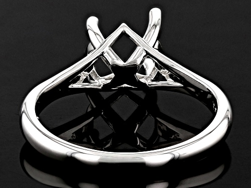 Sterling Silver 6mm Round Solitaire Ring Casting