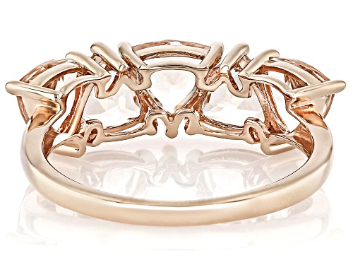 2.44ctw Cor-De-Rosa™ Morganite 10k Rose Gold Ring - Size 5