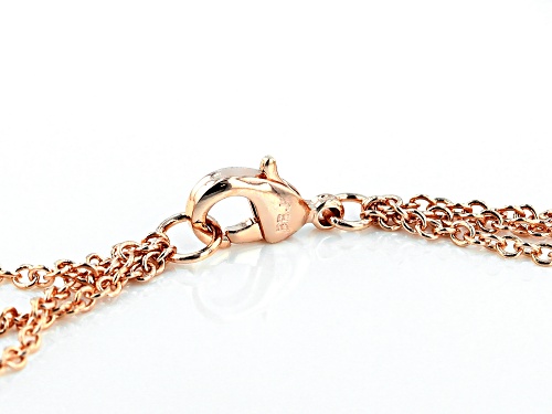Timna Jewelry Collection™ 9.59ct Flower Petal™ Mystic Quartz® Copper Enhancer W/Triple Chain