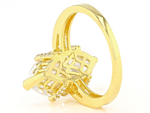 Charles Winston For Bella Luce® 8.80ctw White Diamond Simulant Eterno™ Yellow Ring (4.32ctw DEW) - Size 12