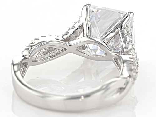 Charles Winston for Bella Luce® 8.50CTW Scintillant Cut® Rhodium Over Sterling Silver Ring - Size 11