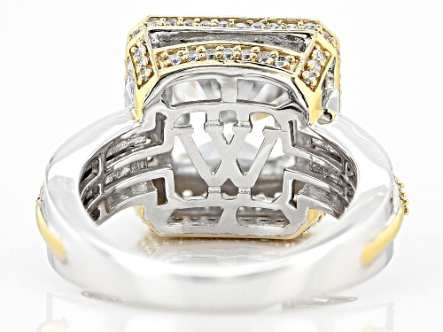 Charles Winston For Bella Luce® Diamond Simulant Rhodium Over Silver Holiday Ring (5.18ctw DEW) - Size 9