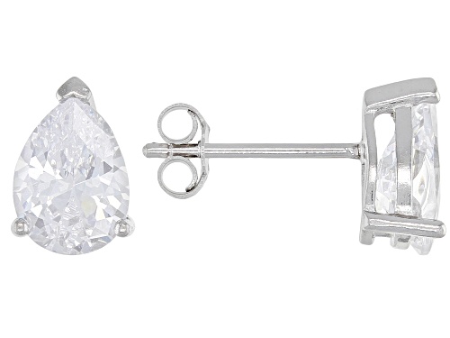 Bella Luce ® 13.10ctw Rhodium Over Sterling Silver Earrings- Set of 4