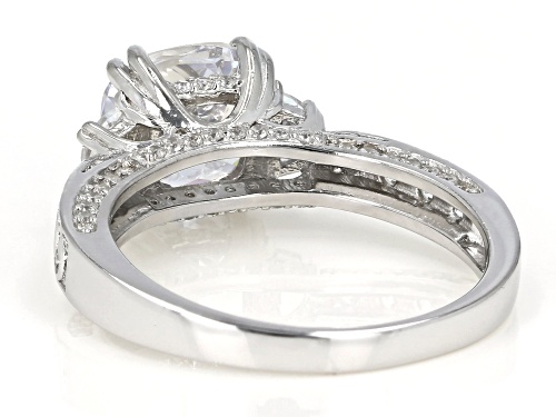Bella Luce ® 6.00ctw Rhodium Over Sterling Silver Ring - Size 12