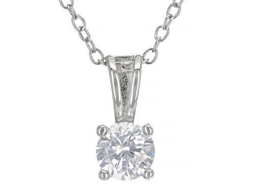 Bella Luce® 1.25ctw Rhodium Over Sterling Silver Earrings and Pendant With Chain Set