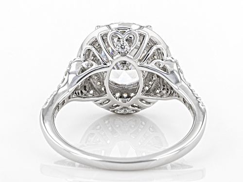 Bella Luce ® 5.75ctw Rhodium Over Sterling Silver Ring - Size 10